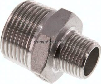 Doppelnippel R 1"-R 1/2", 1.4408
