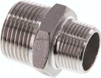 Doppelnippel R 1"-R 3/4", 1.4408