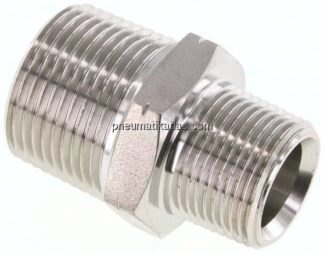 Doppelnippel NPT 1"-NPT 3/4", 1.4571