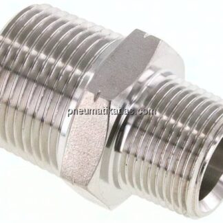 Doppelnippel NPT 1"-NPT 3/4", 1.4571