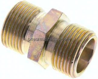 Doppelnippel (nach DIN 8537 / DIN 20036) G 1", Stahl / Temperguss