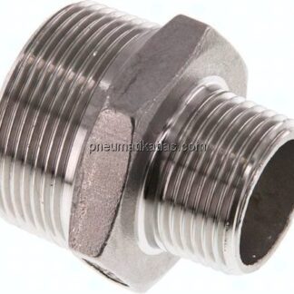 Doppelnippel R 1-1/2"-R 1", 1.4408