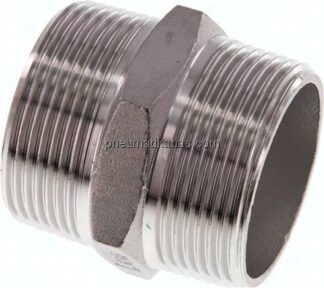 Doppelnippel R 1-1/2"-R 1-1/2", 1.4408