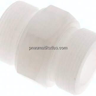Doppelnippel G 1-1/2"-G 1-1/2", PVDF