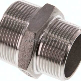 Doppelnippel R 1-1/2"-R 1-1/4", 1.4408