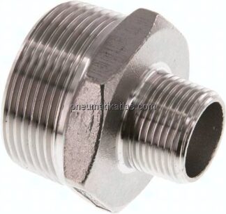 Doppelnippel R 1-1/2"-R 3/4", 1.4408