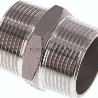 Doppelnippel R 1-1/4"-R 1-1/4", 1.4408