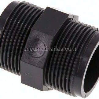 Doppelnippel G 1-1/4"-G 1-1/4", PVC-U