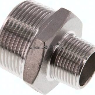 Doppelnippel R 1-1/4"-R 3/4", 1.4408