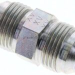 Doppelnippel UN 1-1/16"-12(JIC)-UN 1-1/16"-12(JIC), Stahl verzinkt