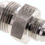 Doppelnippel UN 1-1/16"-12(JIC)-UNF 3/4"-16(JIC), 1.4571