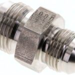 Doppelnippel UN 1-1/16"-12(JIC)-UNF 7/8"-14(JIC), 1.4571