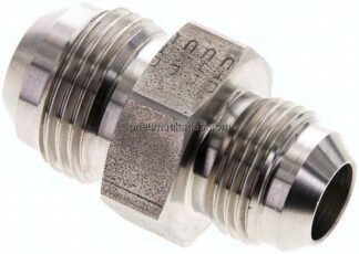 Doppelnippel UN 1-1/16"-12(JIC)-UNF 7/8"-14(JIC), 1.4571