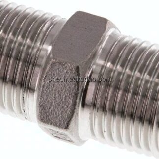 Doppelnippel R 1/2"-R 1/2", 1.4408