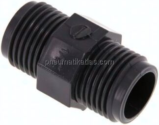 Doppelnippel G 1/2"-G 1/2", PVC-U