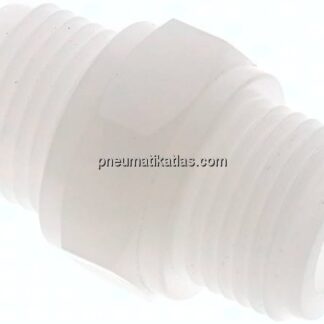 Doppelnippel G 1/2"-G 1/2", PVDF