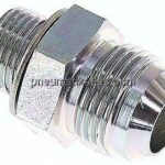 Doppelnippel G 1/2"-UN 1-1/16"-12(JIC), Stahl verzinkt
