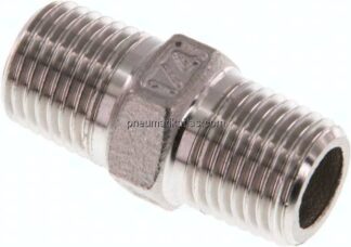 Doppelnippel R 1/4"-R 1/4", 1.4408