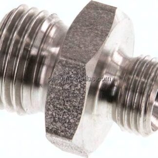 Doppelnippel G 1/4"-G 1/8", 1.4571