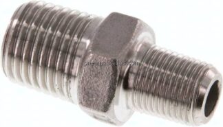 Doppelnippel R 1/4"-R 1/8", 1.4408