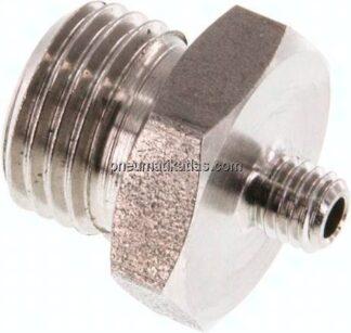 Doppelnippel G 1/4"-M 5, 1.4571