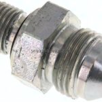 Doppelnippel G 1/4"-UNF 3/4"-16(JIC), Stahl verzinkt