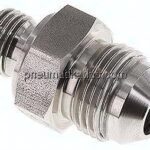 Doppelnippel G 1/4"-UNF 3/4"-16(JIC), 1.4571