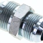 Doppelnippel UN 1-5/16"-12(JIC)-UN 1-3/16"-12(JIC), Stahl verzinkt