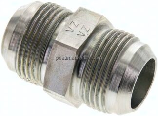 Doppelnippel UN 1-5/16"-12(JIC)-UN 1-5/16"-12(JIC), Stahl verzinkt