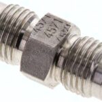 Doppelnippel UNF 1/2"-20(JIC)-UNF 1/2"-20(JIC), 1.4571
