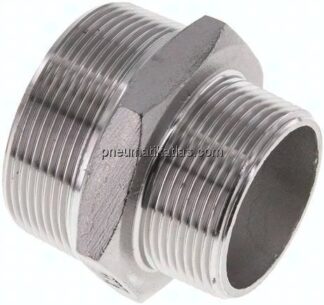 Doppelnippel NPT 2"-NPT 1-1/2", 1.4408