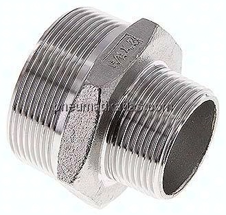 Doppelnippel R 2"-R 1-1/4", 1.4408