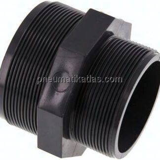 Doppelnippel G 3"-G 2-1/2", PVC-U