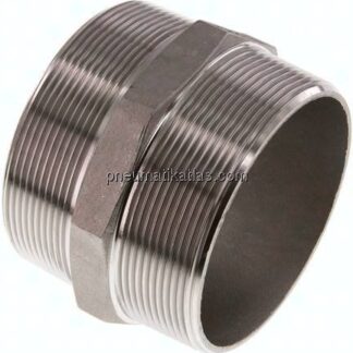 Doppelnippel R 3"-R 3", 1.4408
