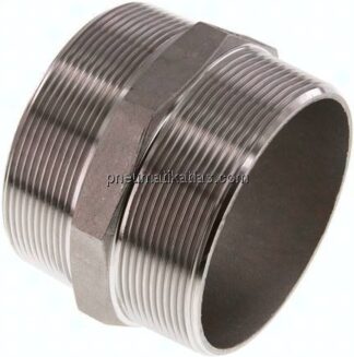 Doppelnippel R 3"-R 3", 1.4408