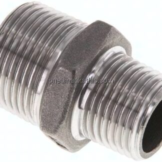 Doppelnippel NPT 3/4"-NPT 1/2", 1.4408