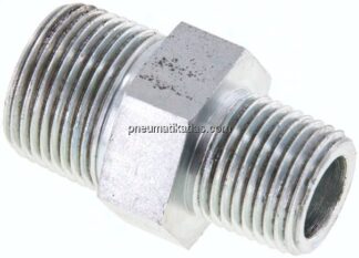 Doppelnippel NPT 3/4"-NPT 1/2", Stahl verzinkt