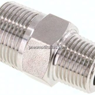Doppelnippel NPT 3/4"-NPT 1/2", 1.4571