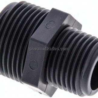 Doppelnippel G 3/4"-G 1/2", Polypropylen