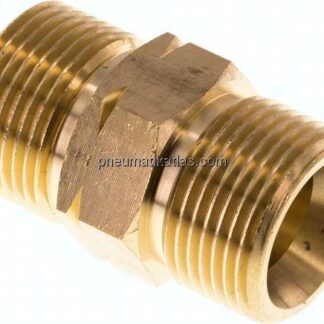 Doppelnippel G 3/4"-G 3/4" LH, Messing