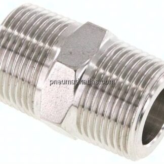 Doppelnippel NPT 3/4"-NPT 3/4", 1.4571