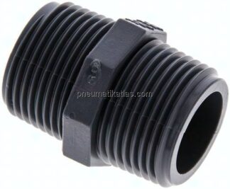 Doppelnippel G 3/4"-G 3/4", Polypropylen