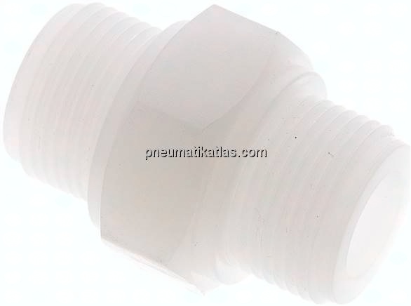 Doppelnippel G 3/4"-G 3/4", PVDF
