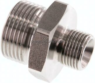 Doppelnippel G 3/4"-G 3/8", 1.4571