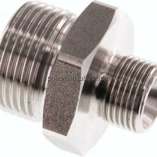 Doppelnippel G 3/4"-G 3/8", 1.4571
