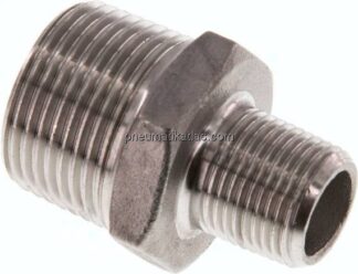 Doppelnippel R 3/4"-R 3/8", 1.4408