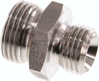 Doppelnippel G 3/8"-G 1/4", 1.4571