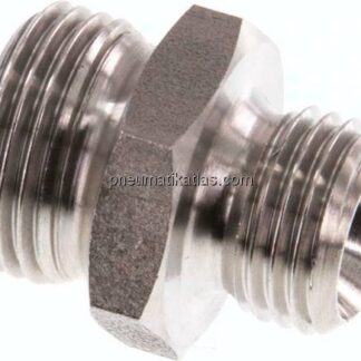 Doppelnippel G 3/8"-G 1/4", 1.4571