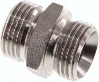 Doppelnippel G 3/8"-G 3/8", 1.4571