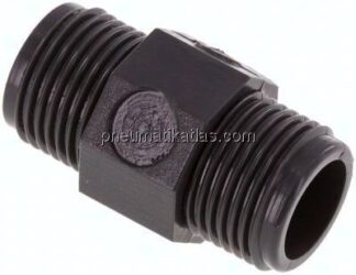 Doppelnippel G 3/8"-G 3/8", PVC-U